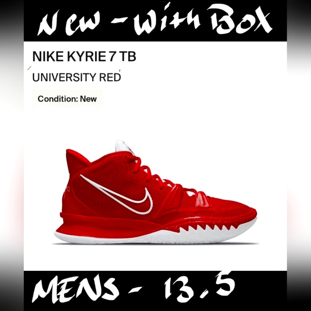 [M-13.5] Nike Kyrie 7 TB 'UNIVERSITY RED'